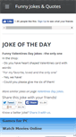 Mobile Screenshot of funny-jokes-quotes.com